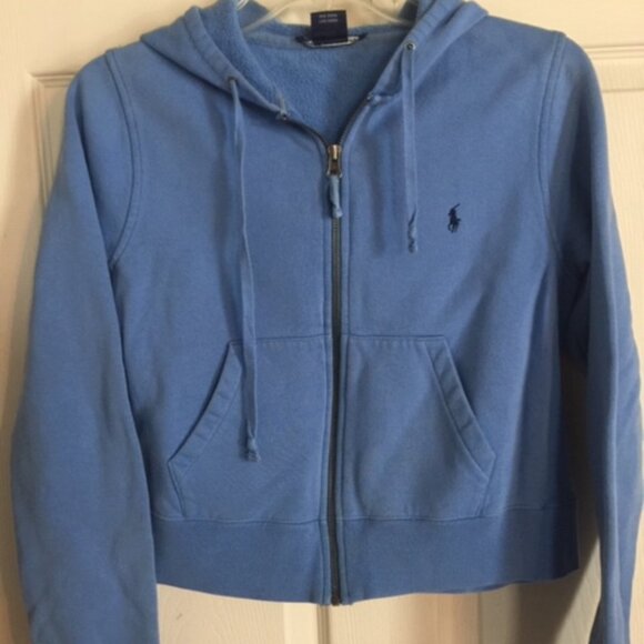 Ralph Lauren Zip Front Hoodie Size M - Picture 1 of 4